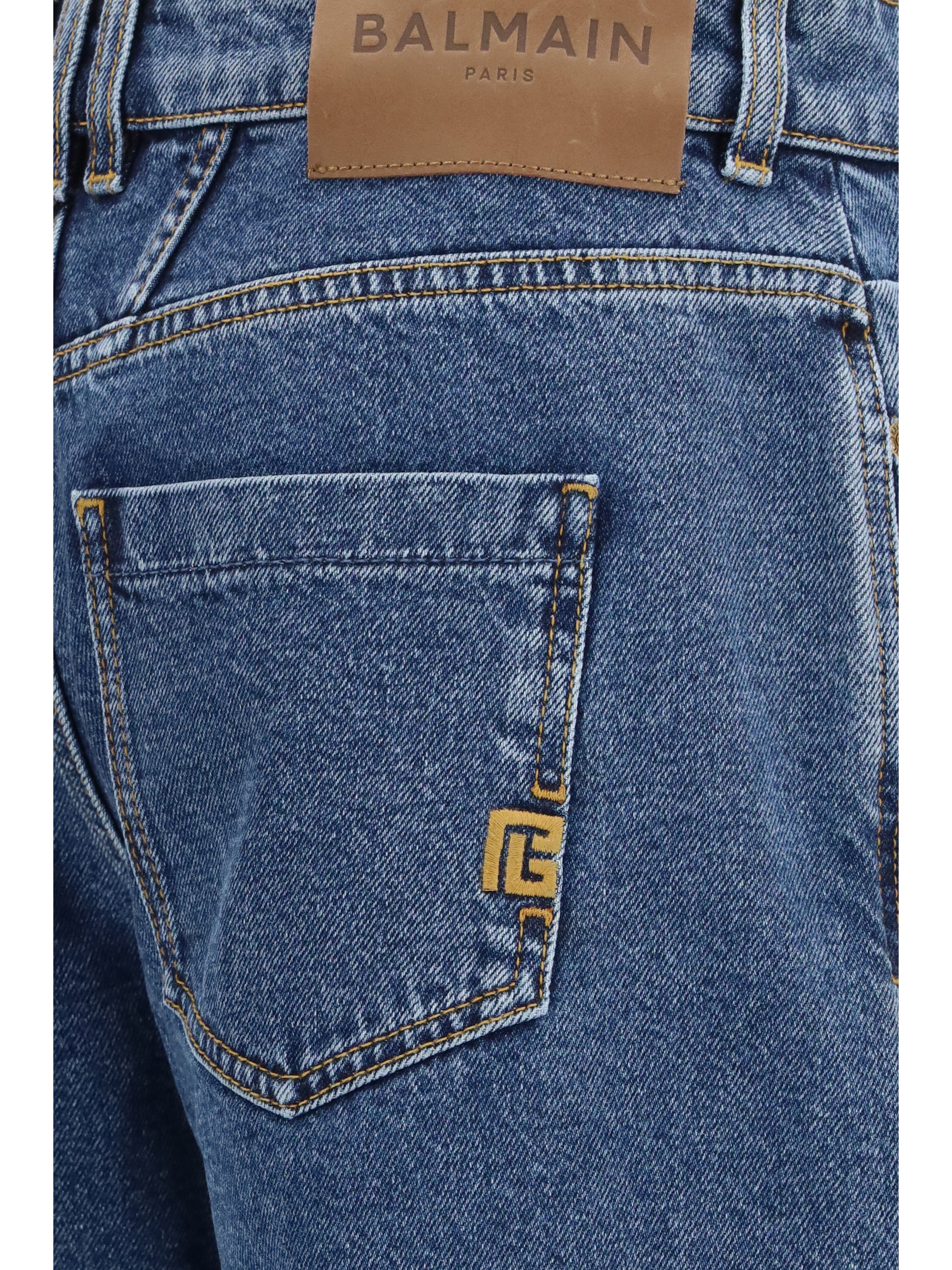 straight wide-leg jeans
