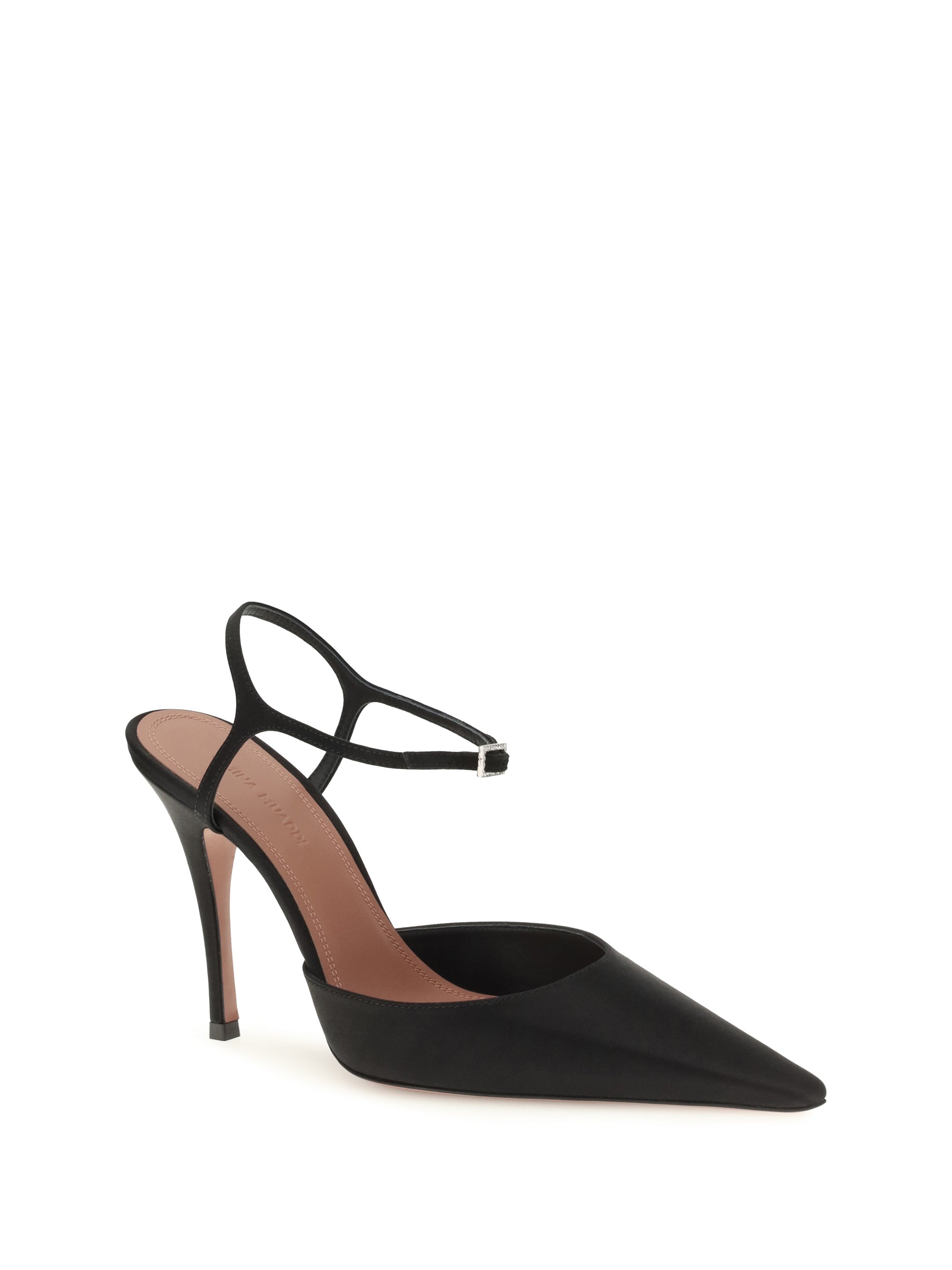 carolyn satin slingback pumps