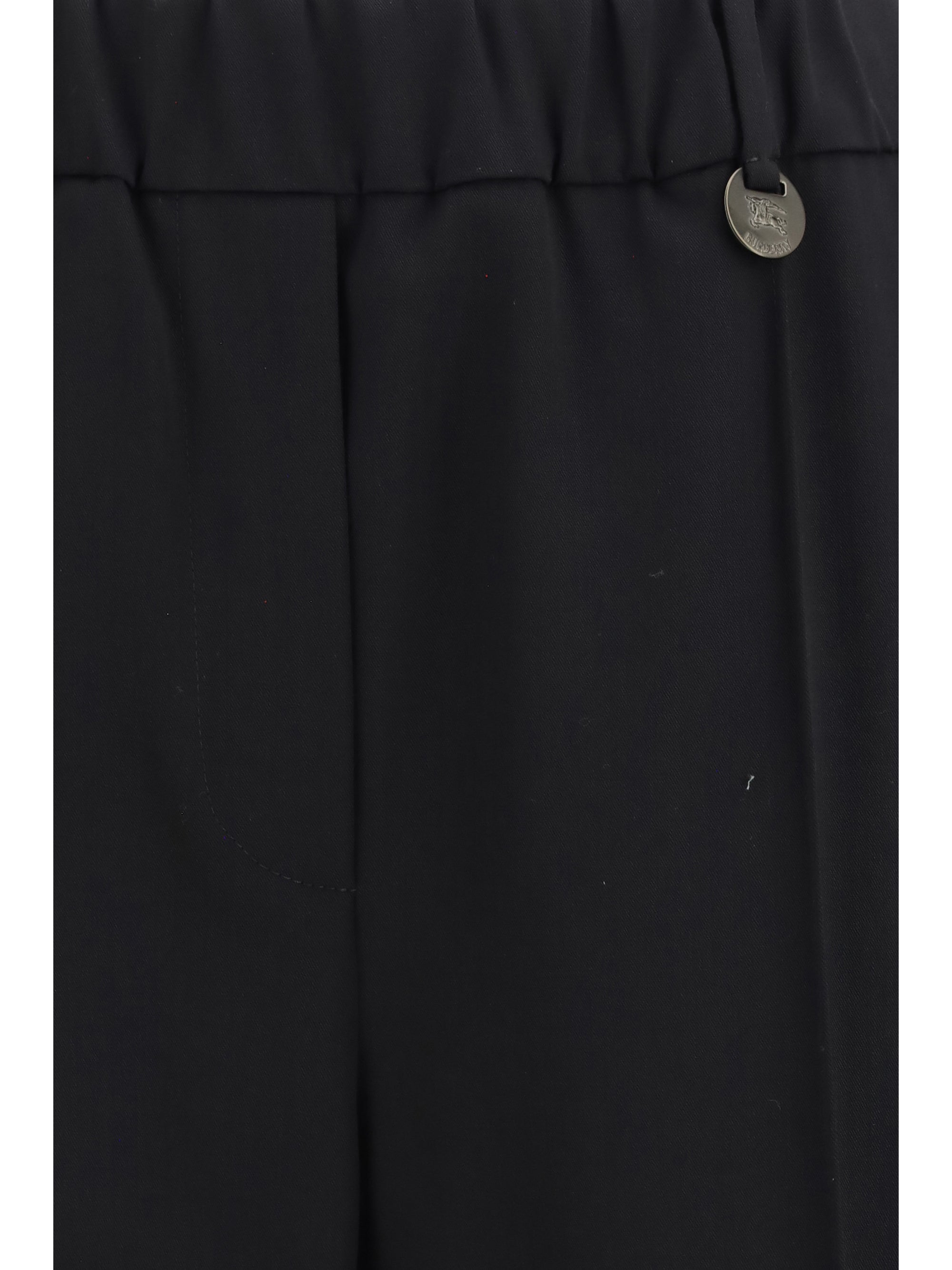 wool jogging pants