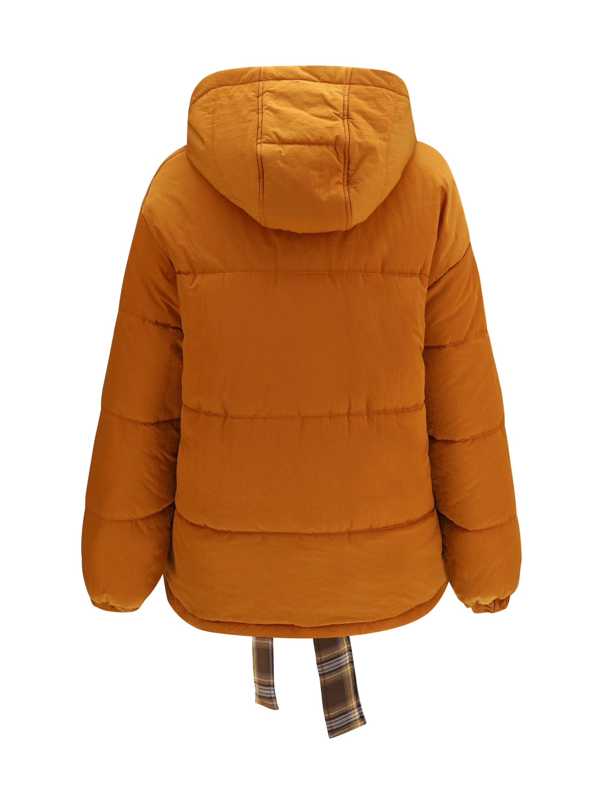 aryna padded jacket with belt
