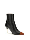 sinead nappa and suede ankle boots