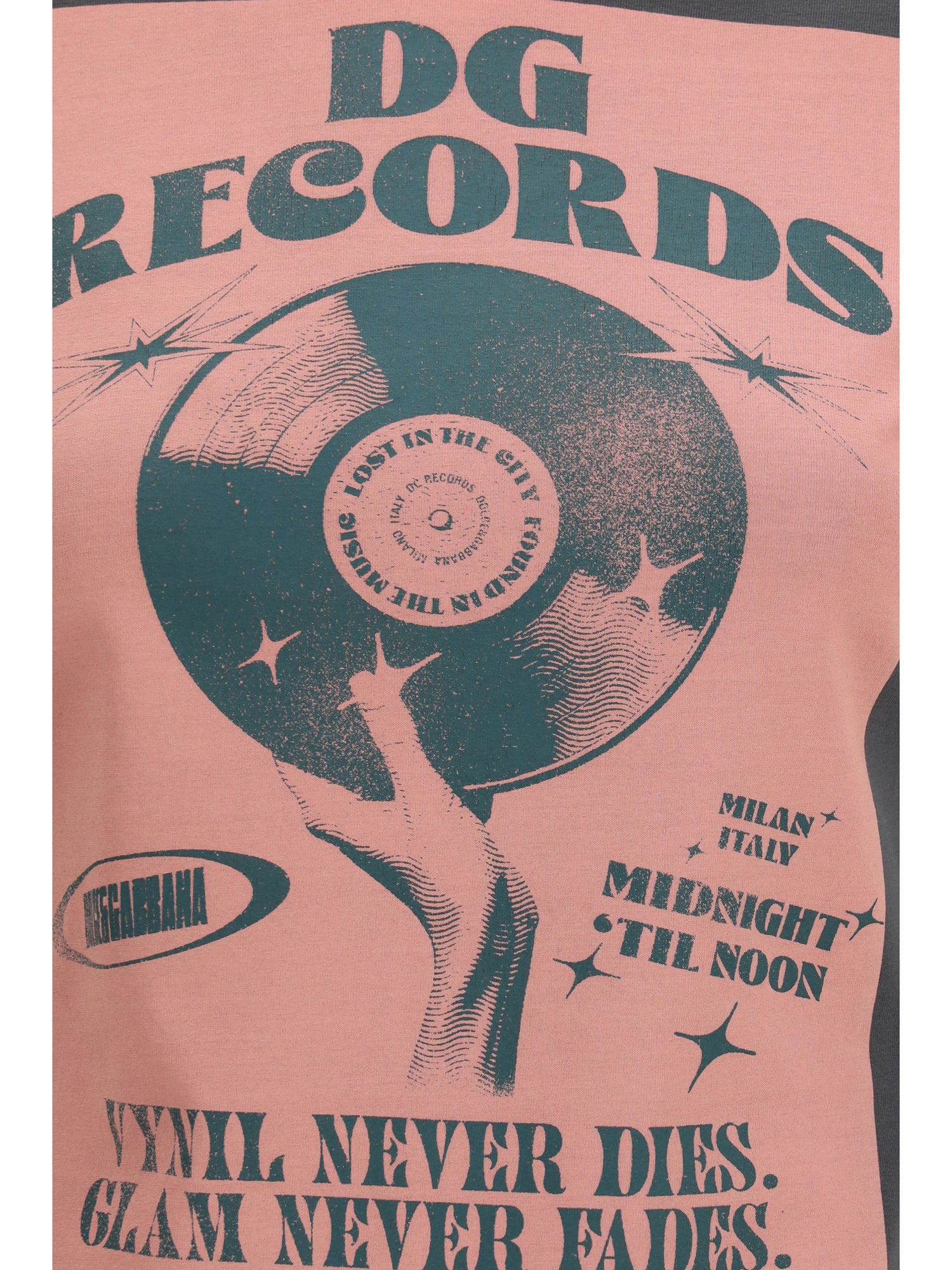 DOLCE &amp; GABBANA 42 printed jersey t-shirt