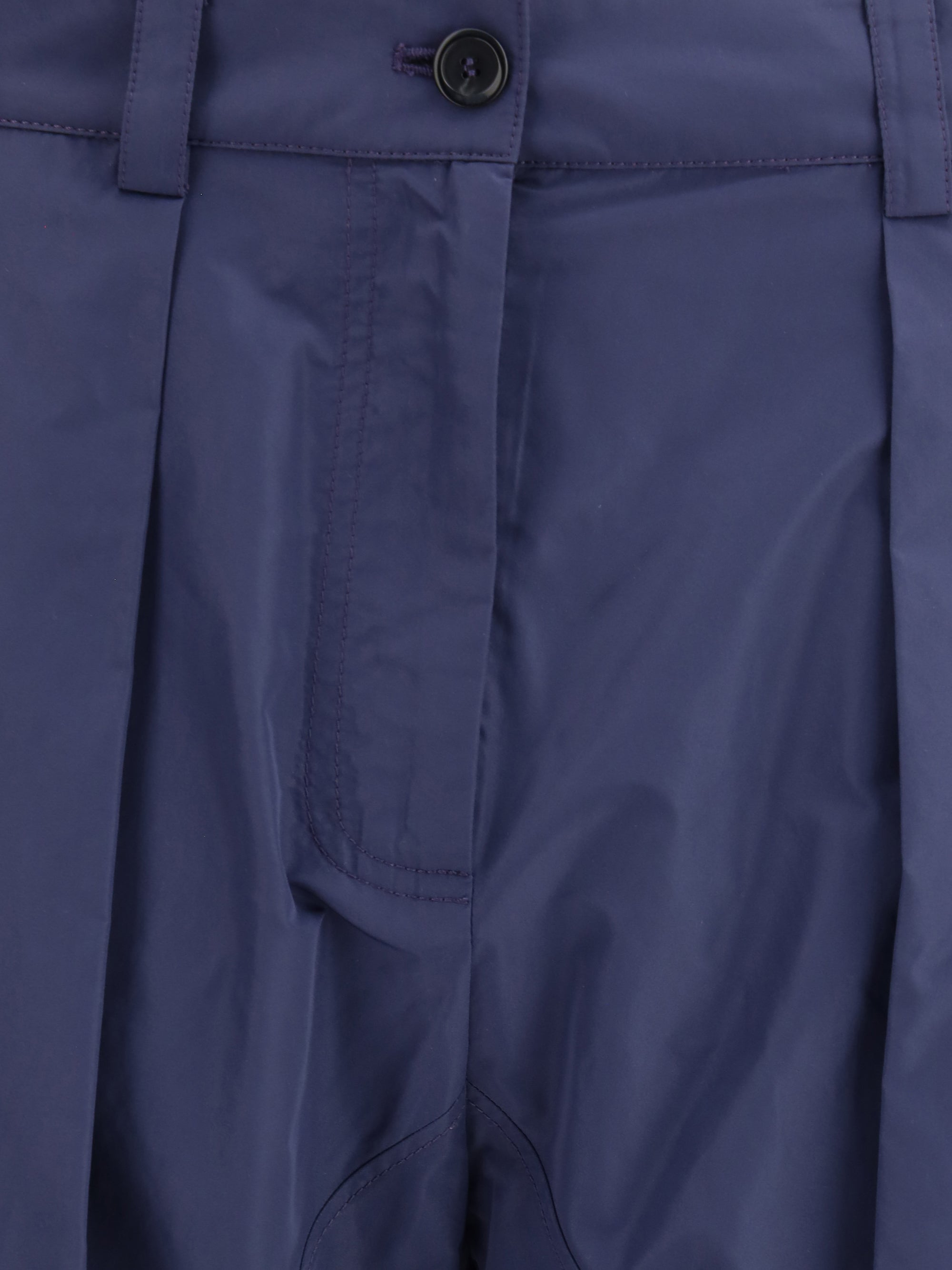 PINKO 38 shiny taffeta trousers