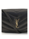 loulou cassandre toy lambskin shoulder bag