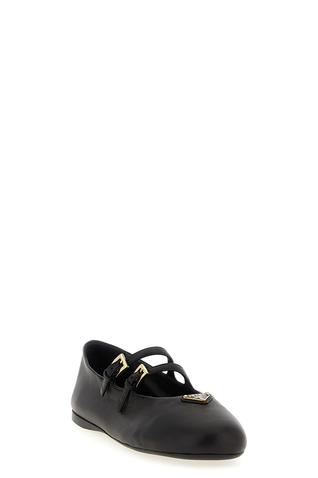 PRADA 40 nappa ballet flats