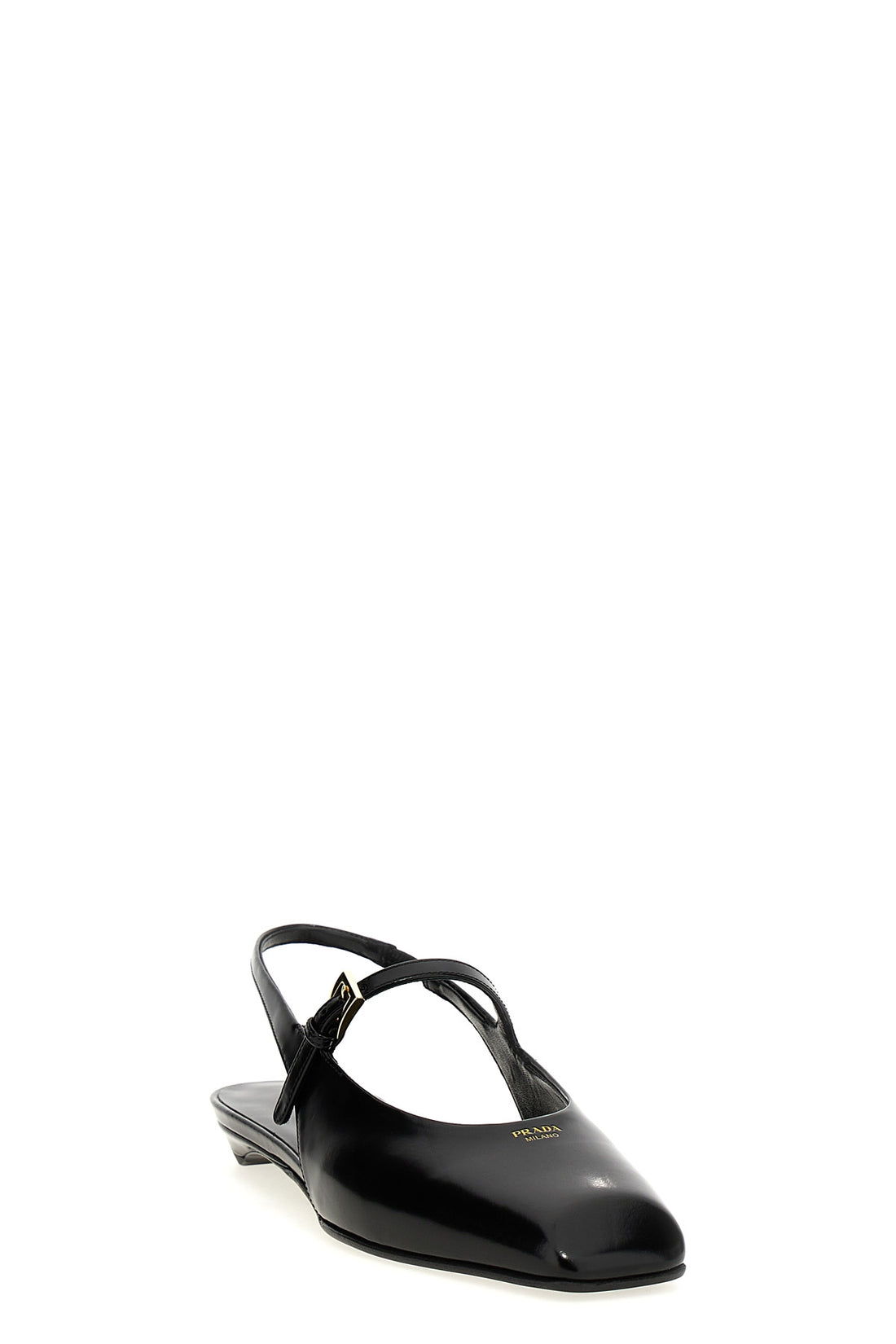 PRADA 36 leather slingbacks