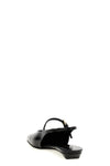 leather slingbacks