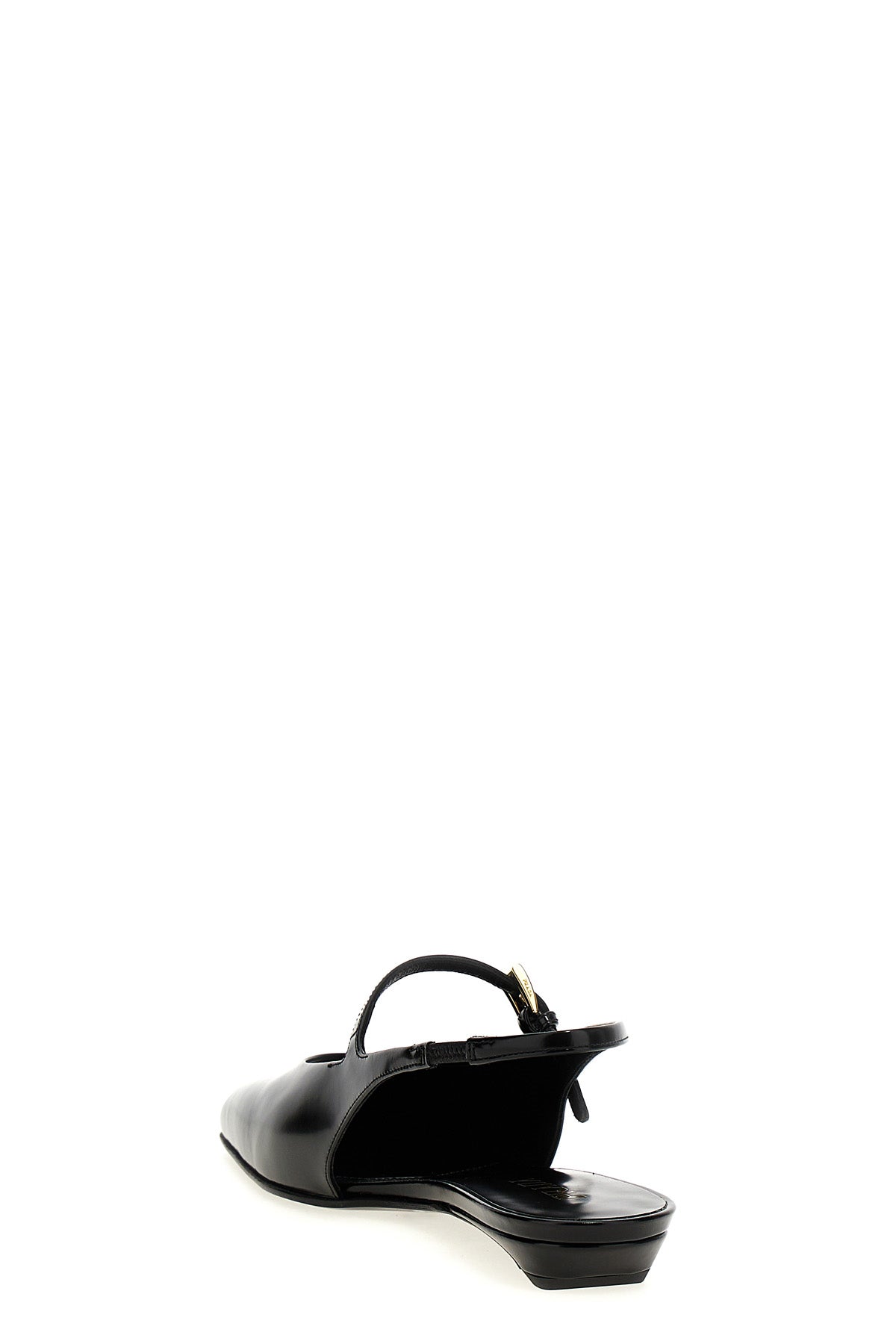 leather slingbacks