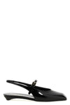leather slingbacks