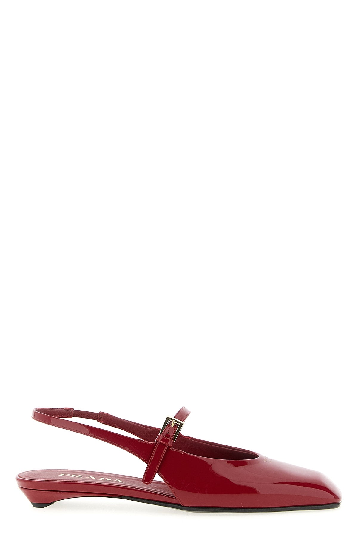 patent leather slingbacks