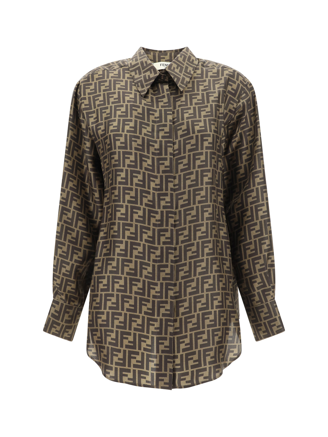FENDI 38 twill shirt