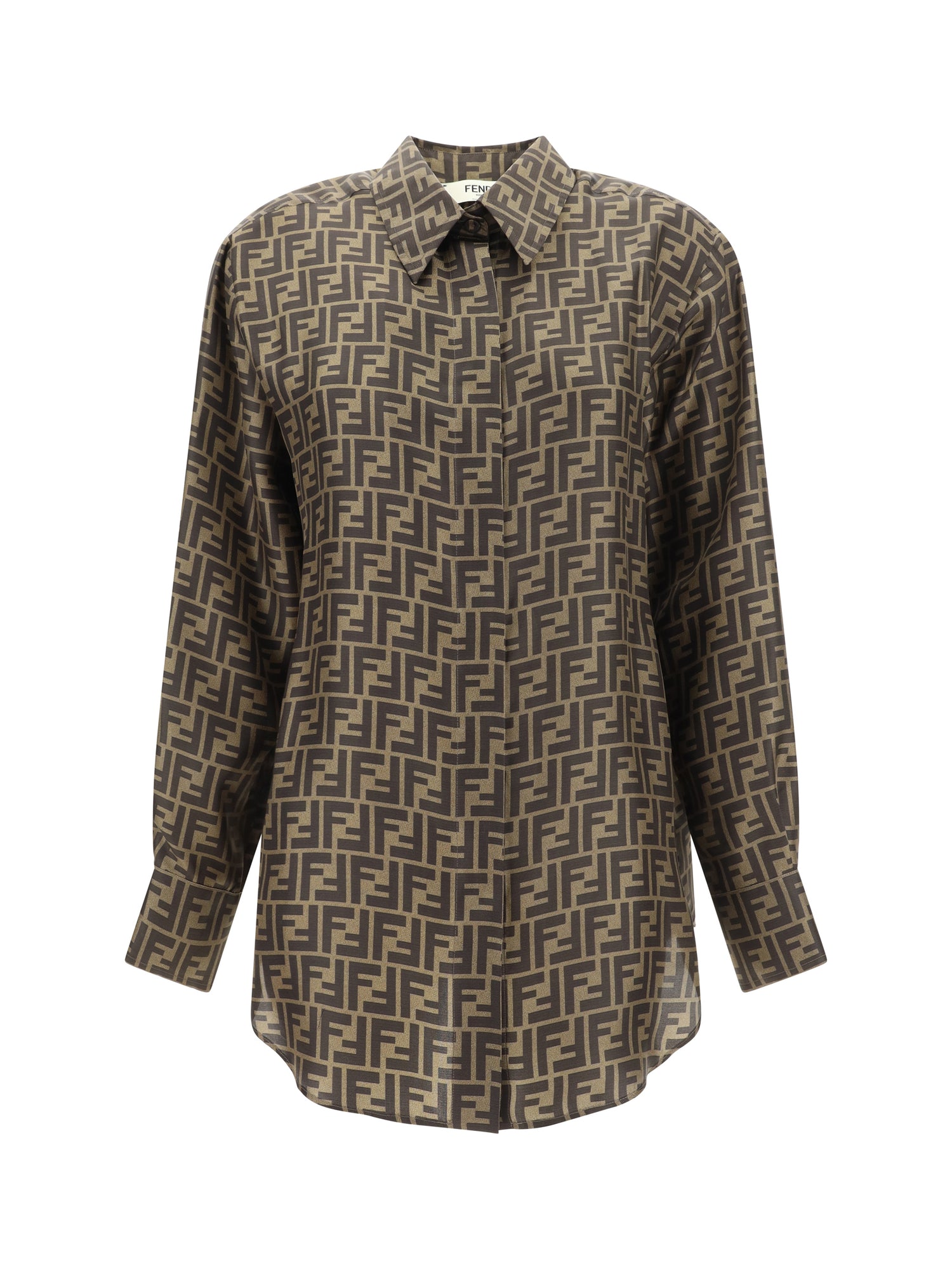 FENDI 38 twill shirt