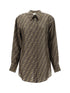 FENDI 38 twill shirt