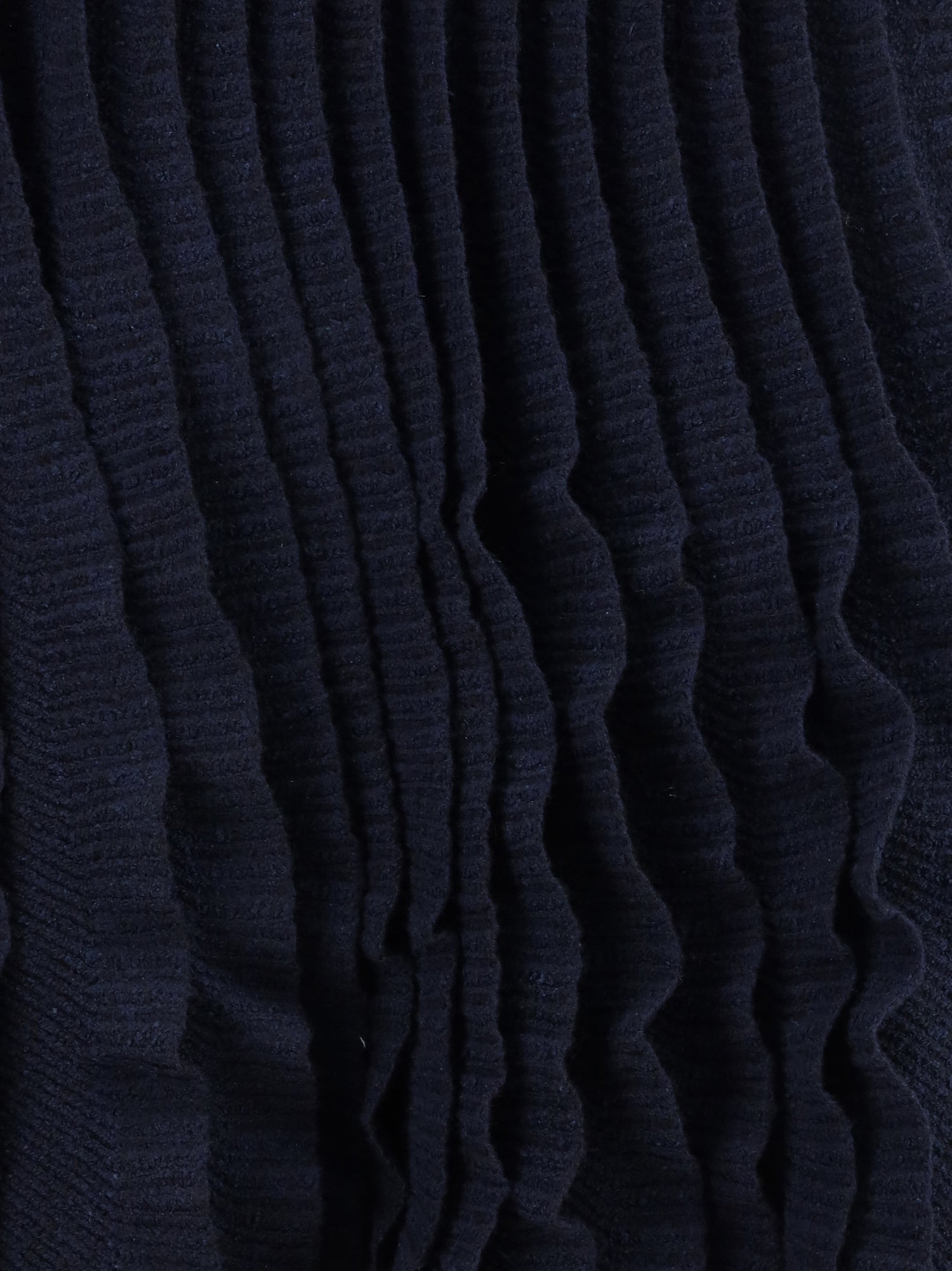 ALAIA 36 tweed knit ruffle skirt