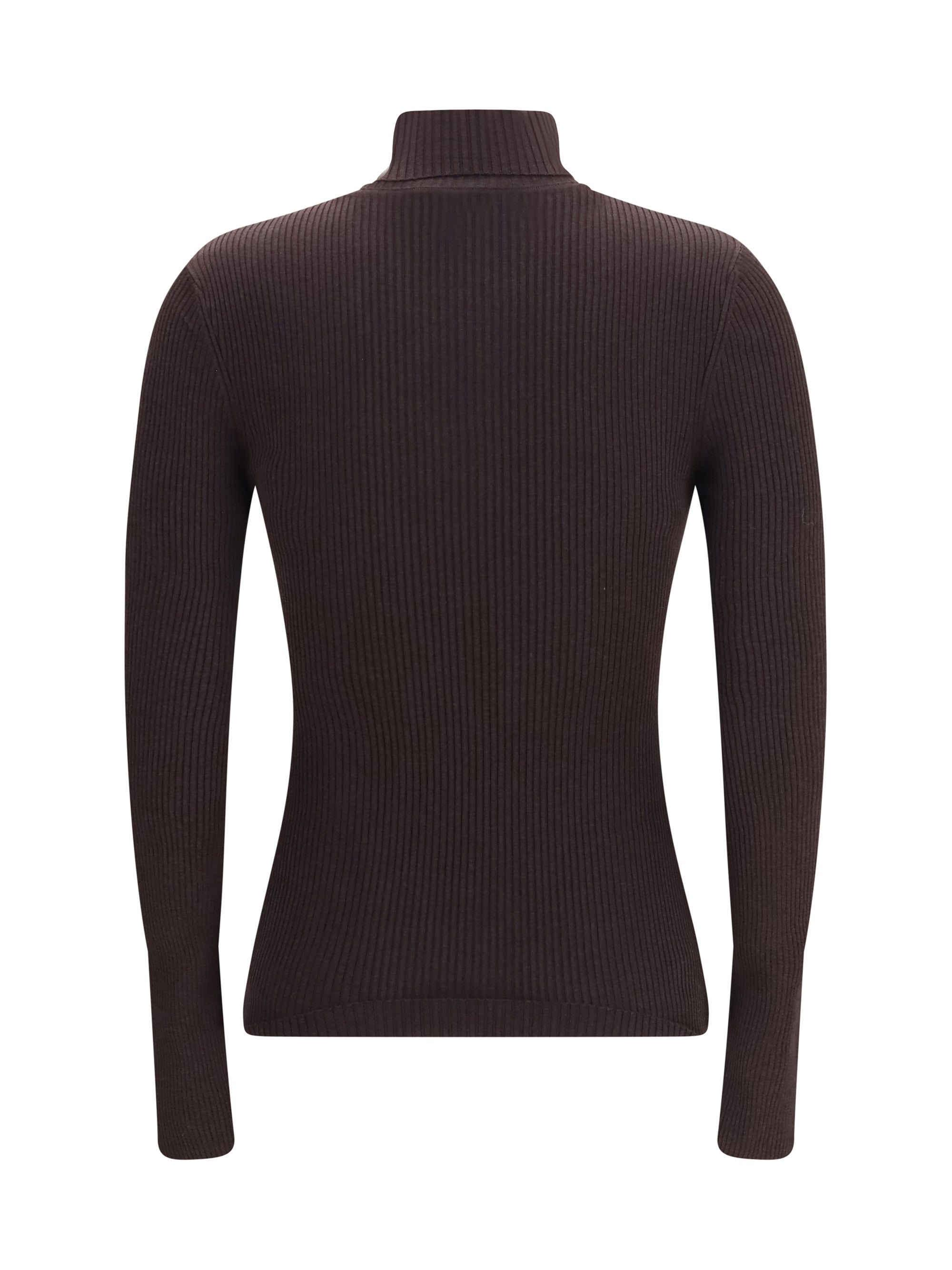 long-sleeve wool sweater