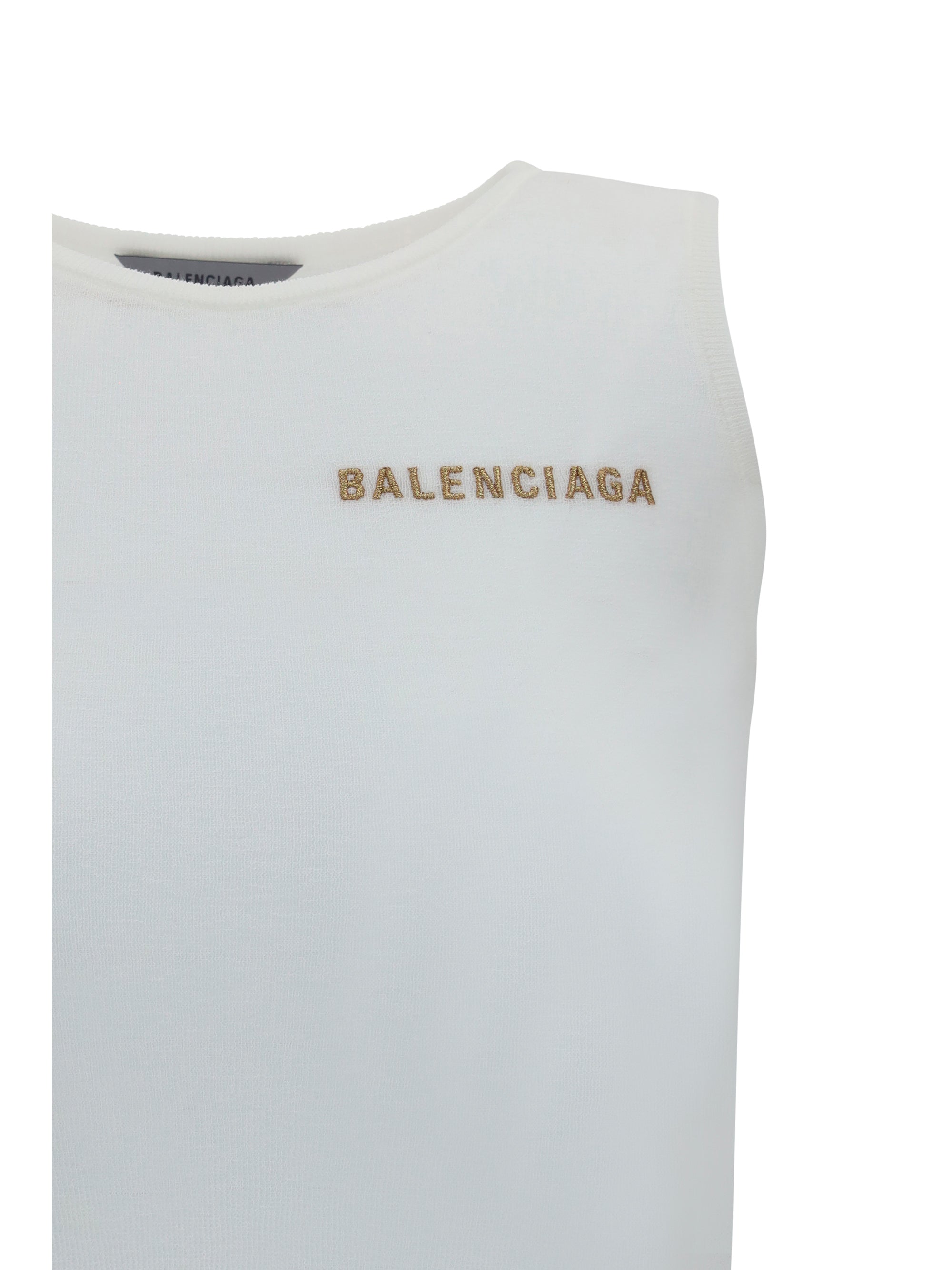 logo tank top