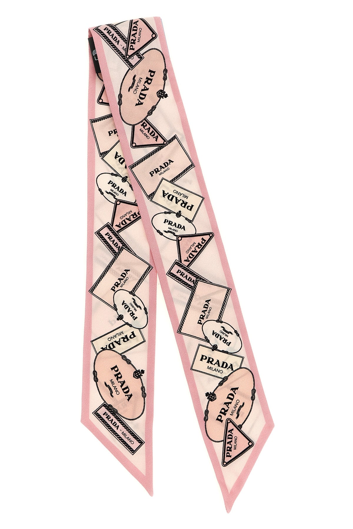 heritage print silk twill scarf