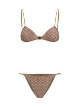 MISSONI 40 viscose lamé swimsuit