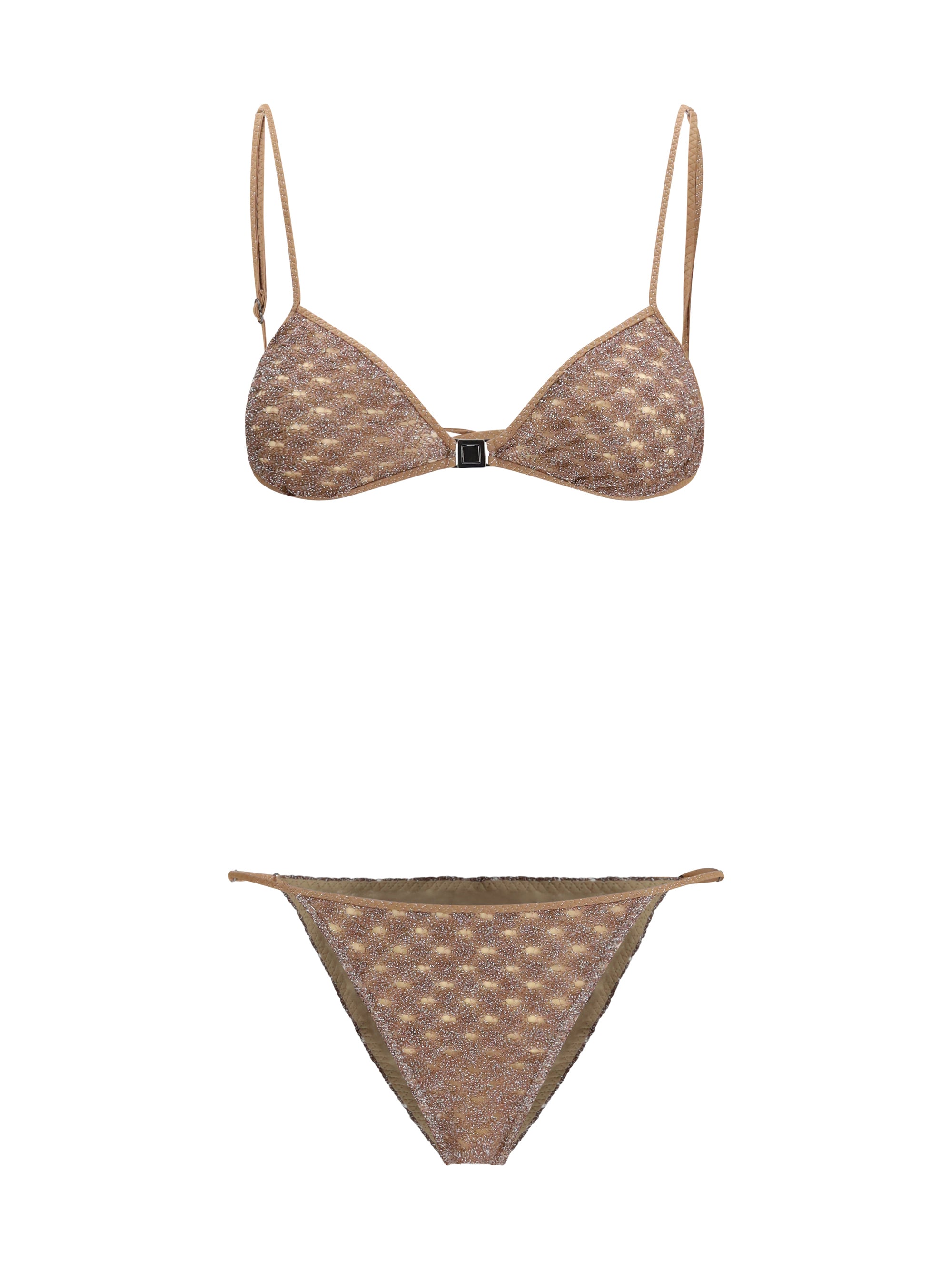 MISSONI 40 viscose lamé swimsuit