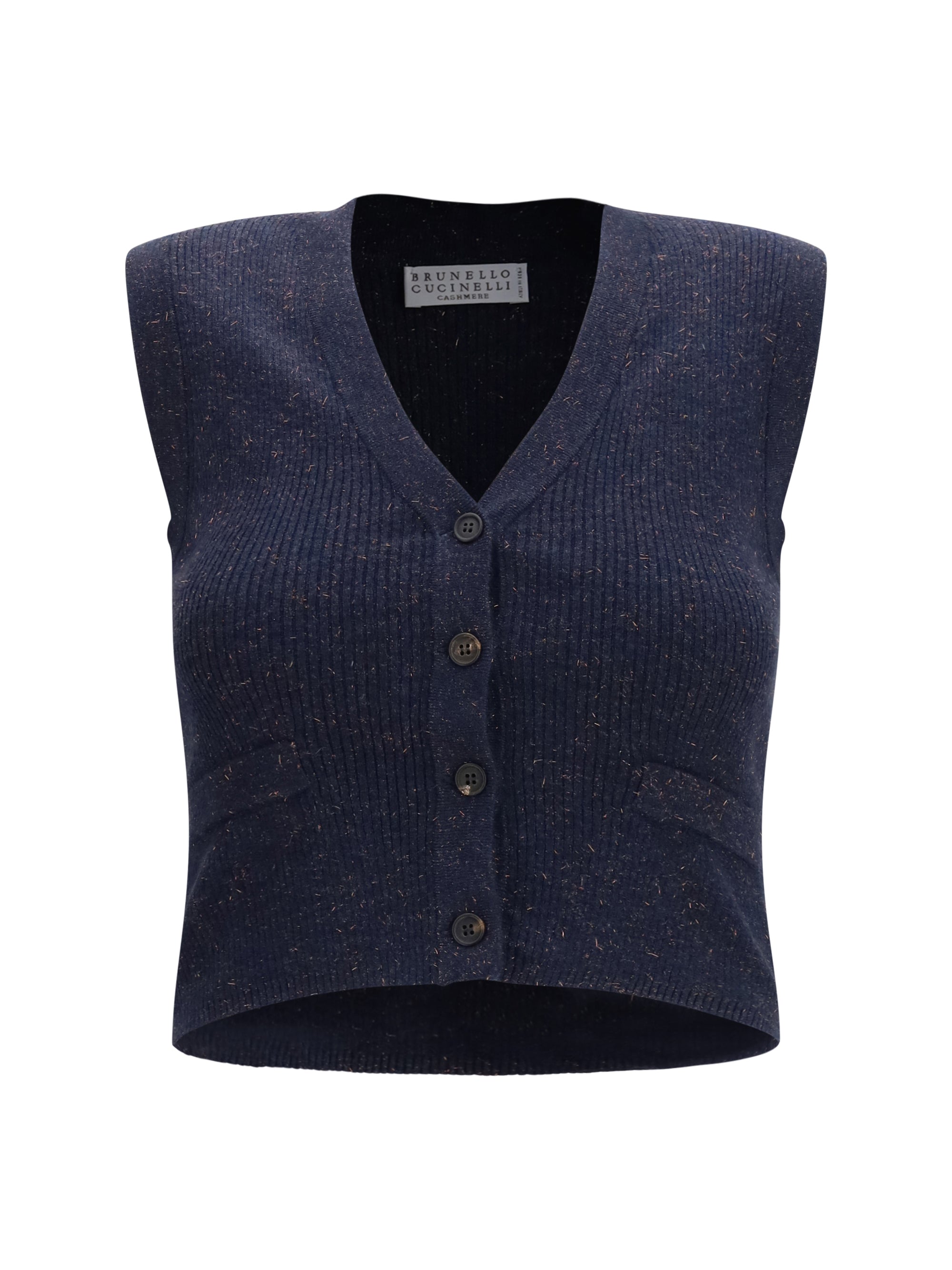 sleeveless cardigan