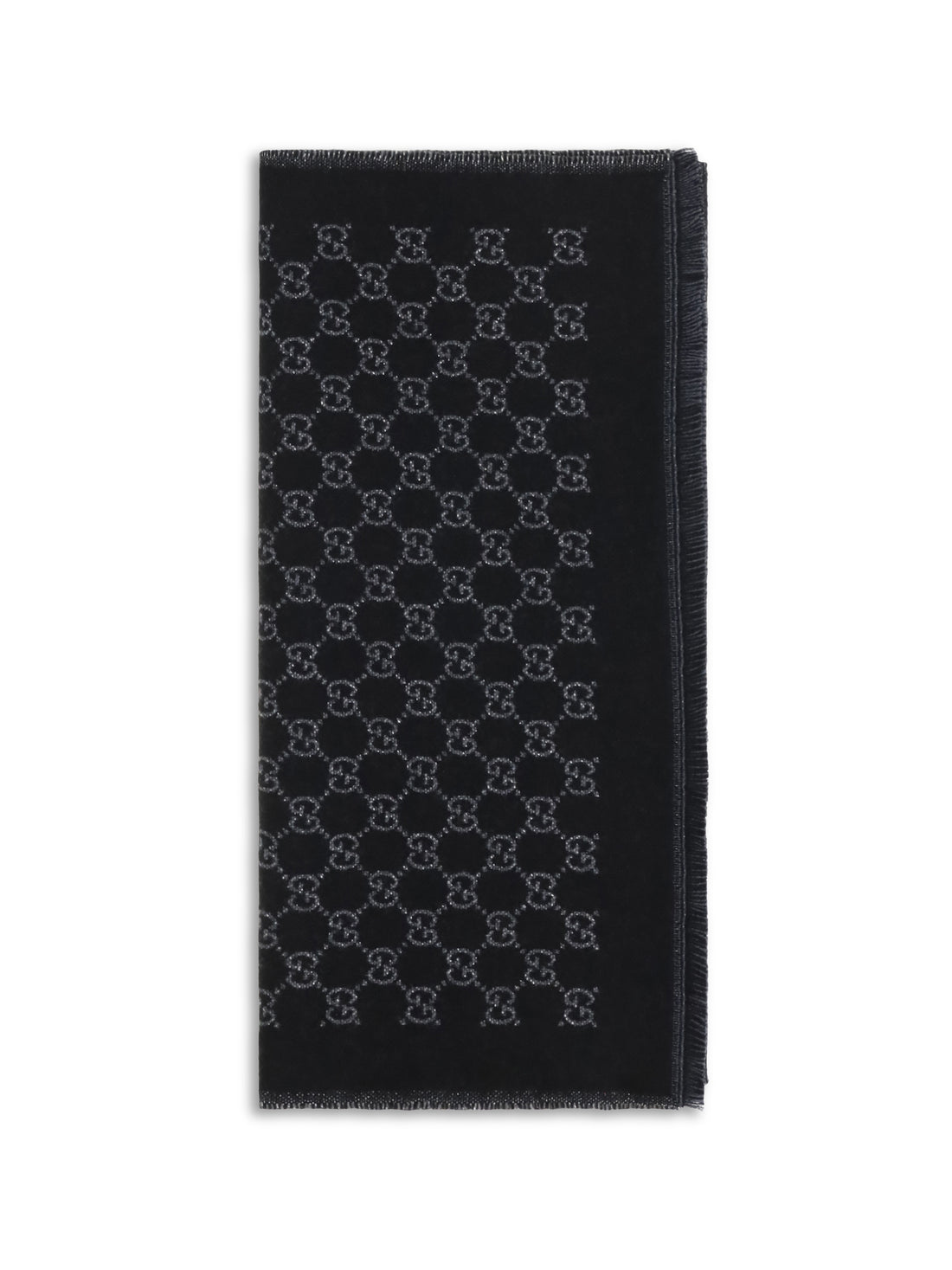 GUCCI OS miss stenny gg monogram wool scarf