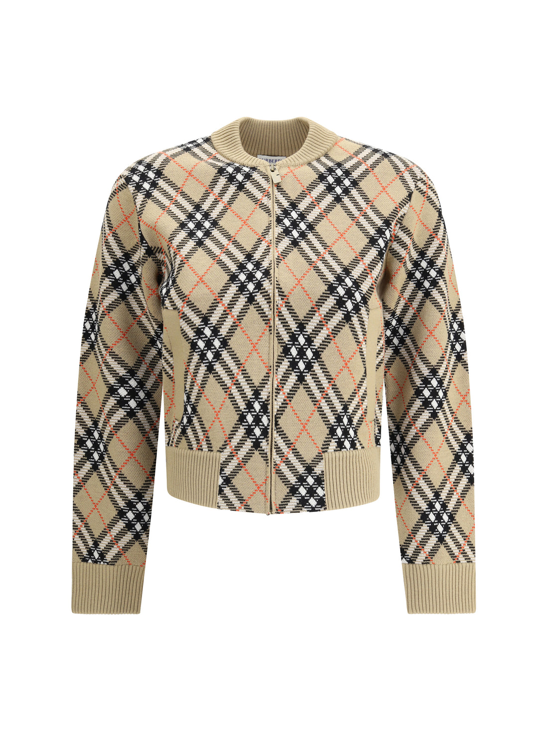 BURBERRY L check cardigan