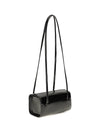 mie brushed leather shoulder bag