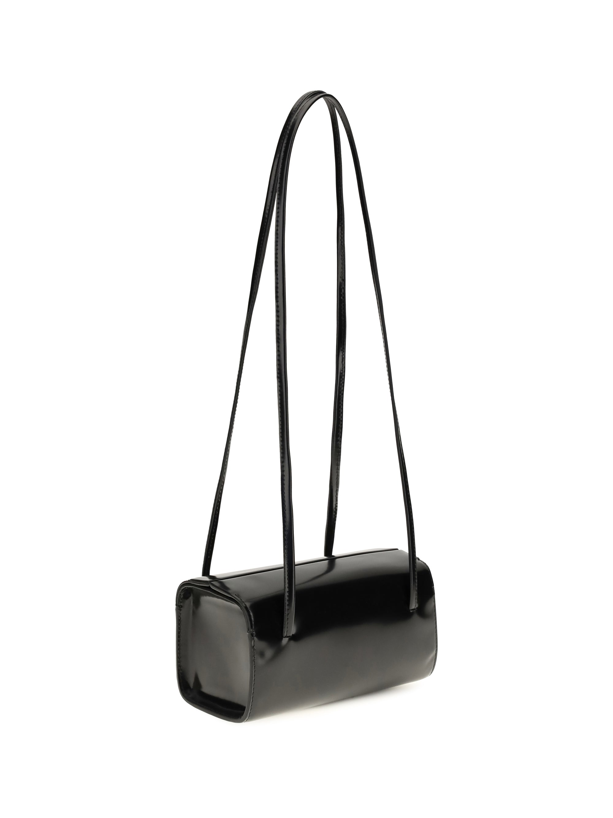 mie brushed leather shoulder bag