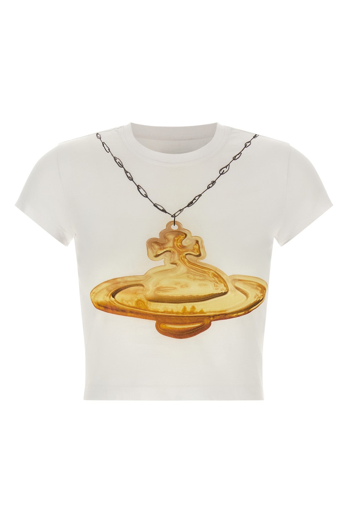 the vivienne westwood gold orb classic t-shirt redefines classic proportions t