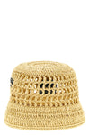 raffia crochet bucket hat