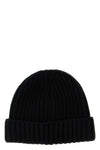 knitted virgin wool and cashmere beanie