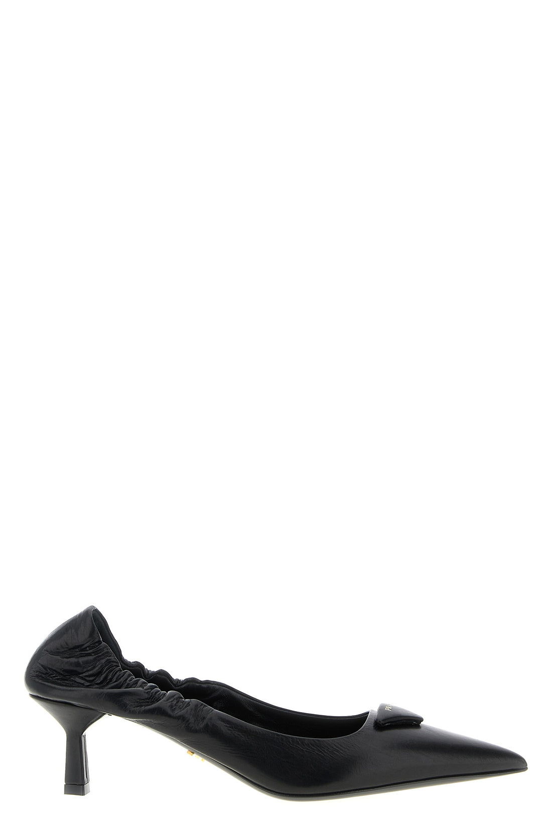 PRADA 36.5 leather pointed pumps