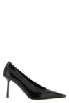 prada pumps in fine goat leather embody a minimalist and rigorous aesthetic