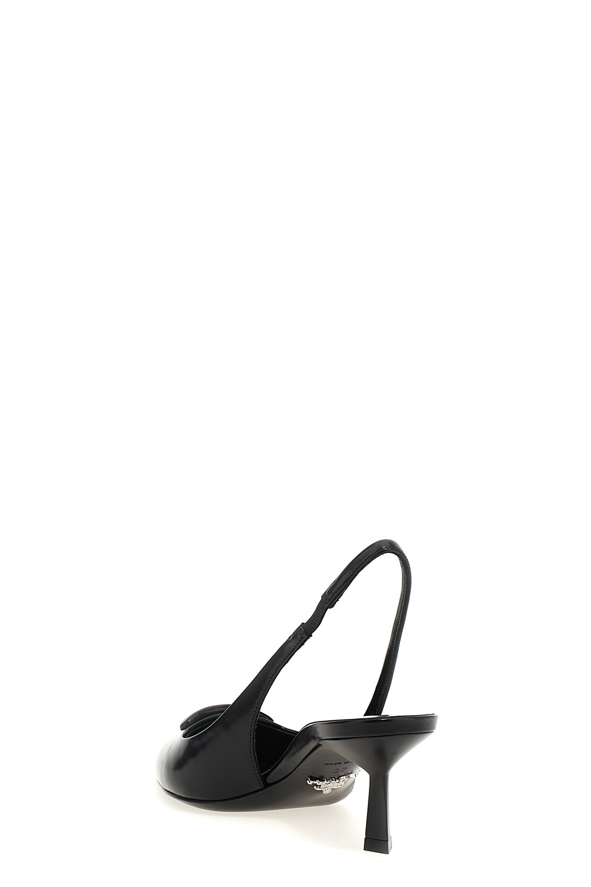 leather slingbacks