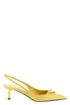 leather slingbacks