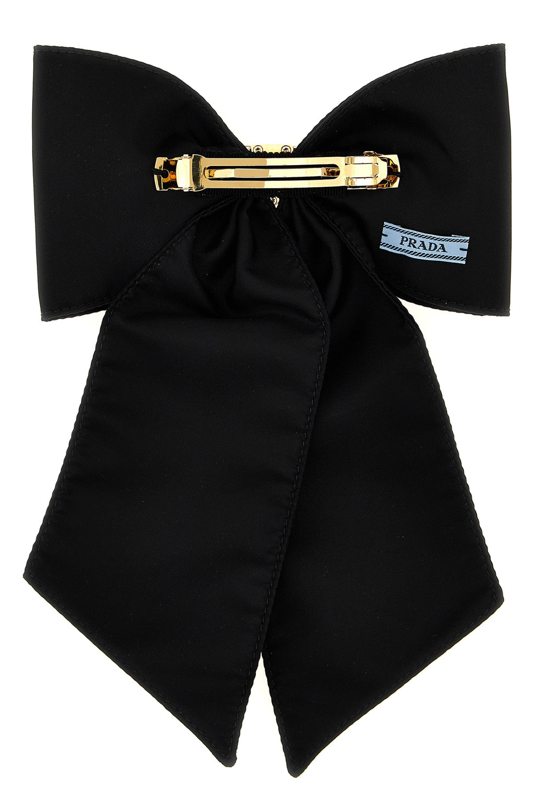 PRADA OS re-nylon bow hair clip