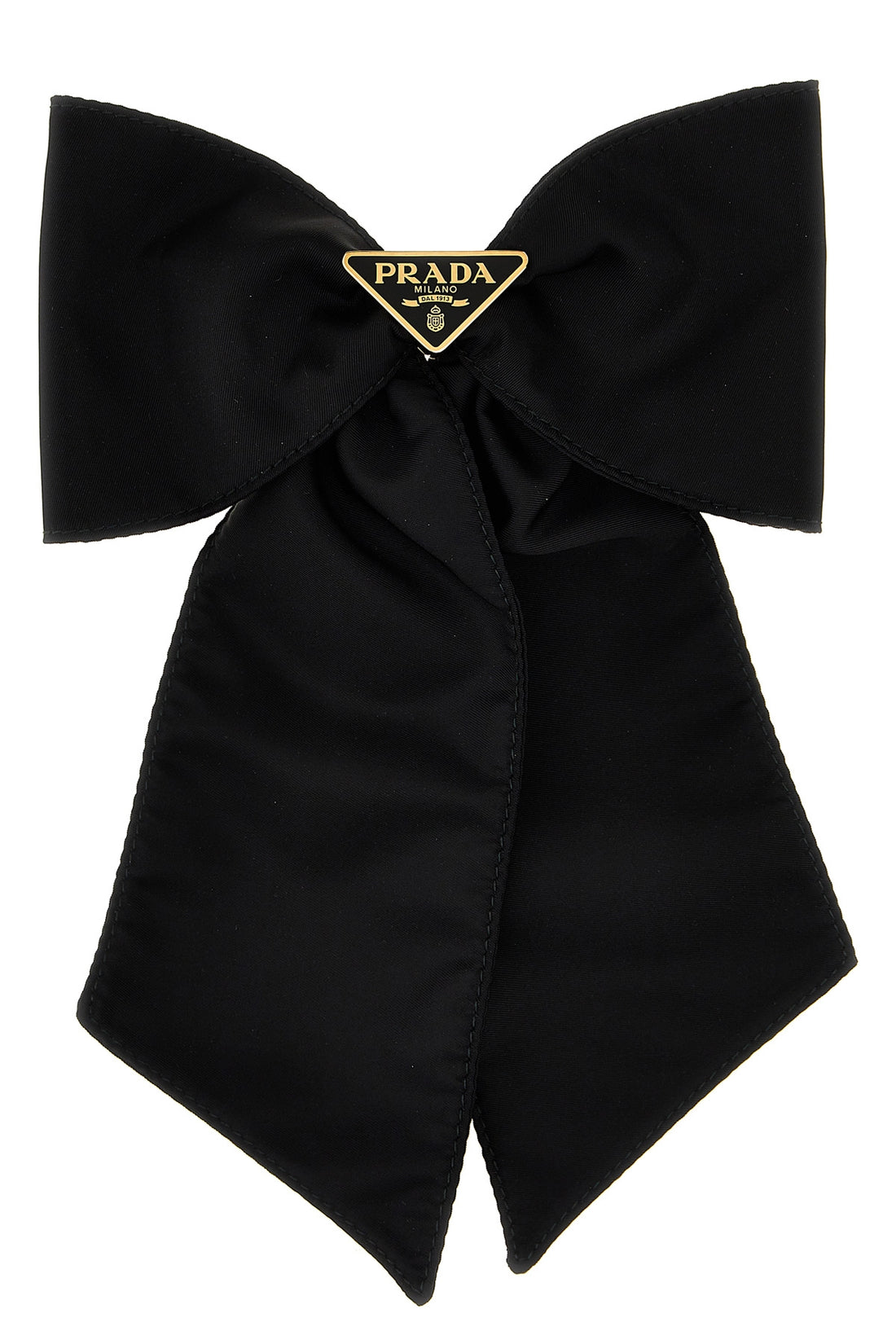 PRADA OS re-nylon bow hair clip