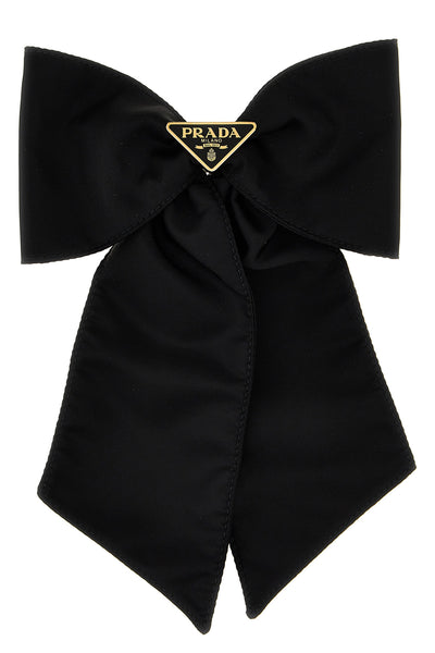 re-nylon bow hair clip
