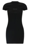 jacquard knit mini dress