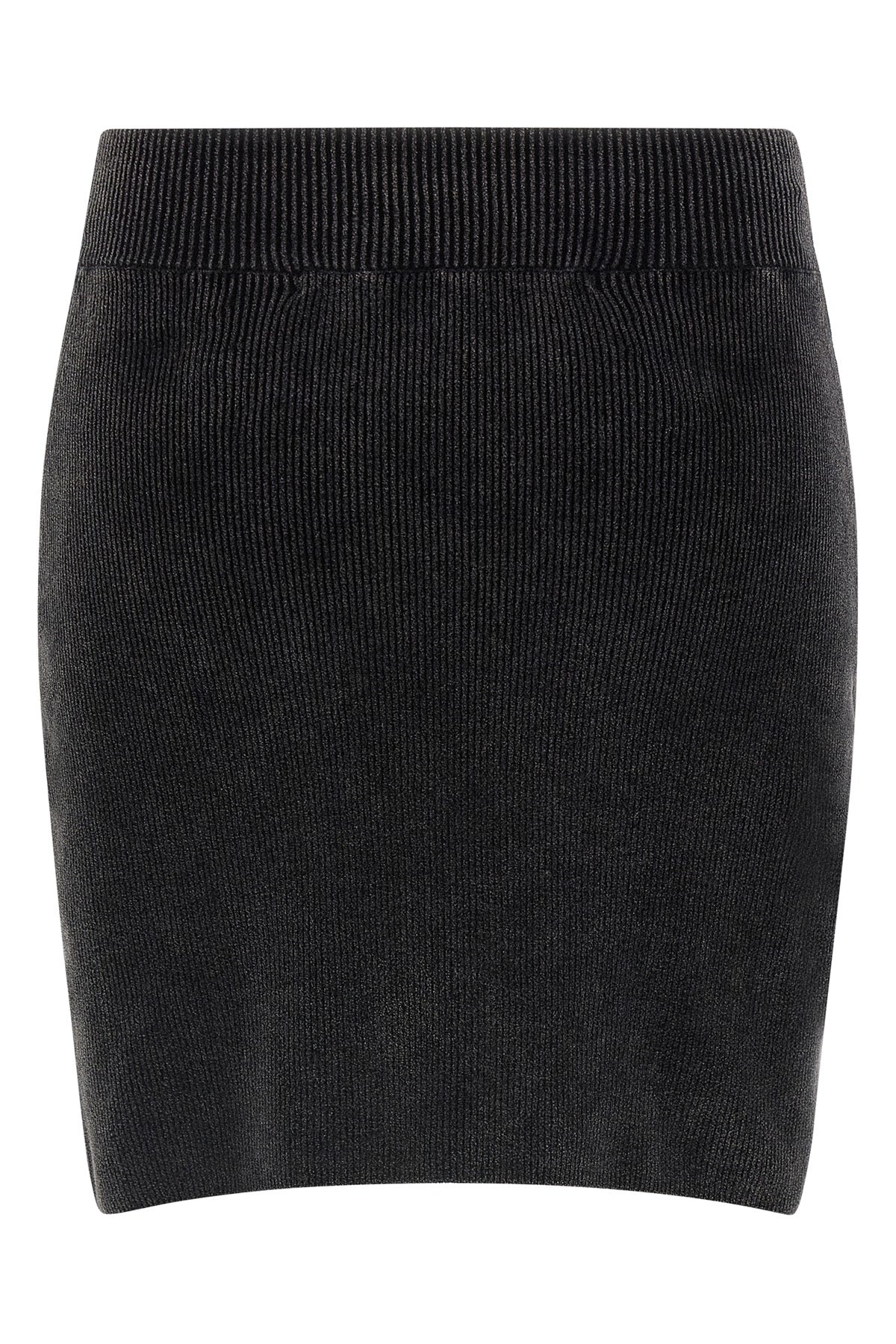 chenille miniskirt
