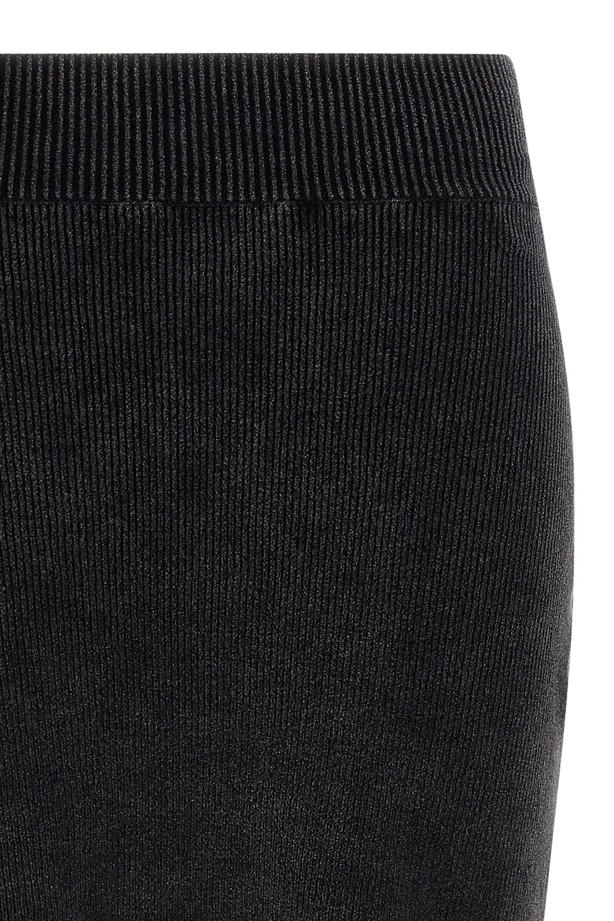 chenille miniskirt