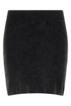 chenille miniskirt