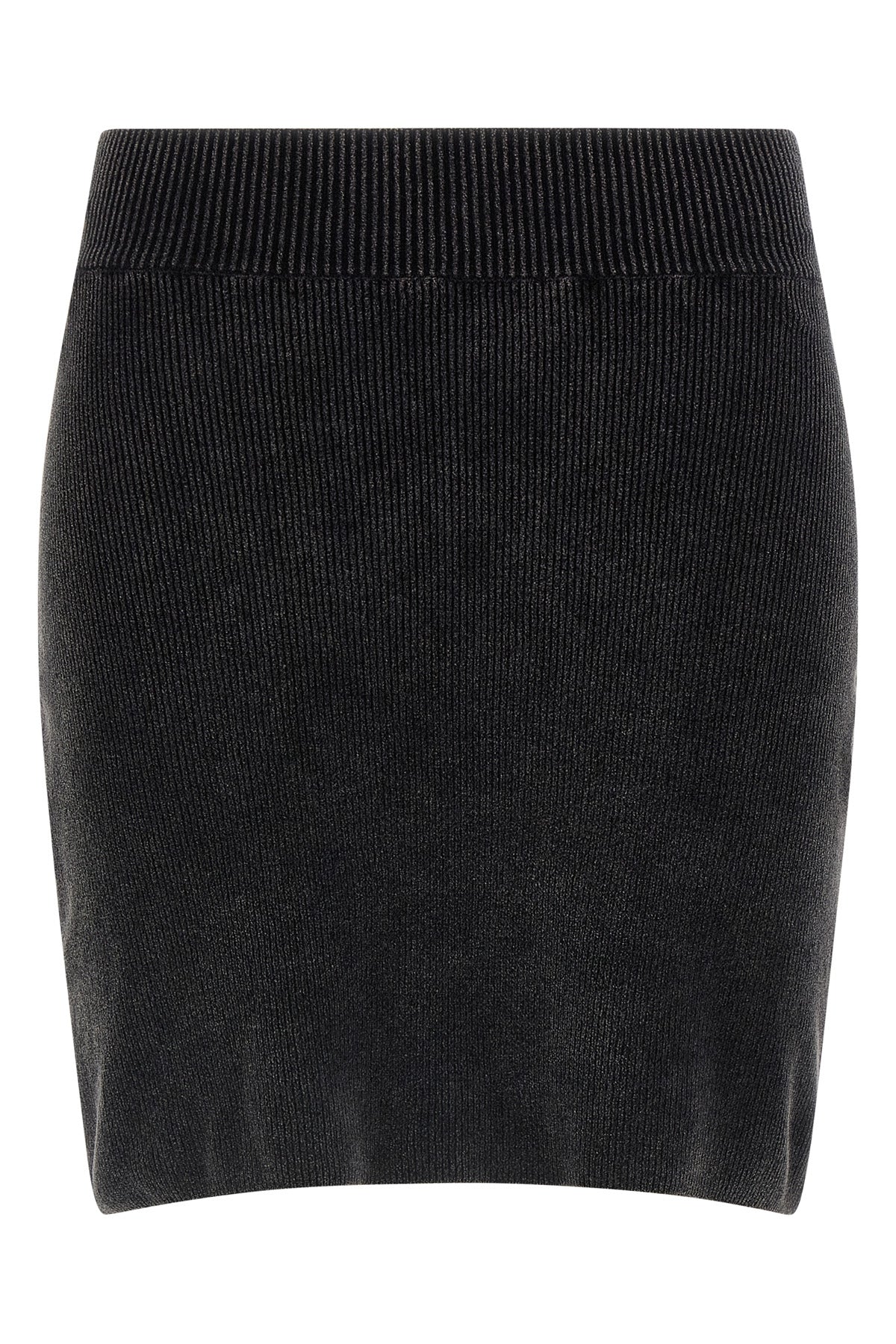 chenille miniskirt