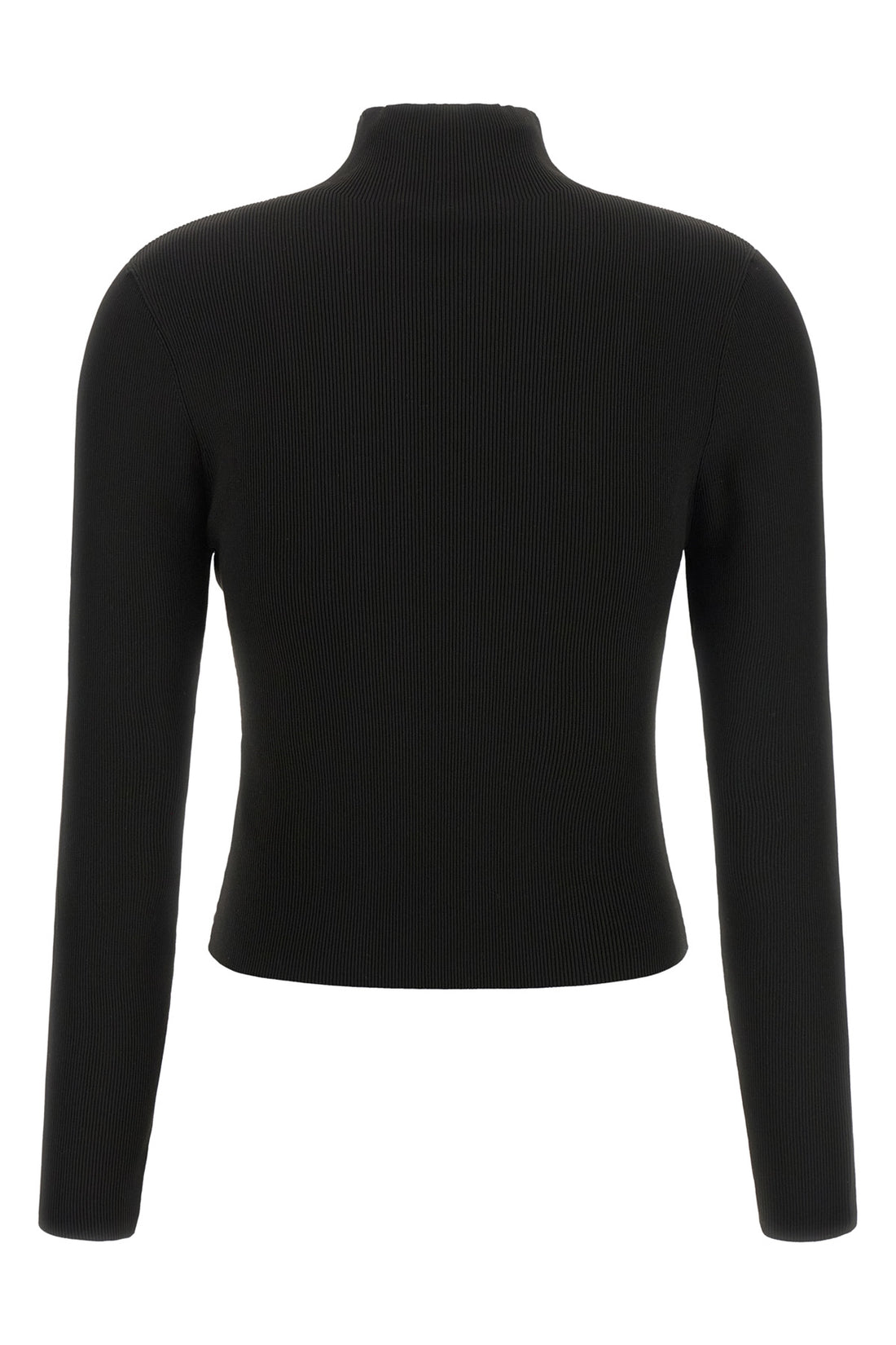 ALEXANDER WANG L the alexander wang turtleneck sweater defines a tight and sculptural fit