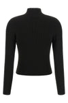 the alexander wang turtleneck sweater defines a tight and sculptural fit