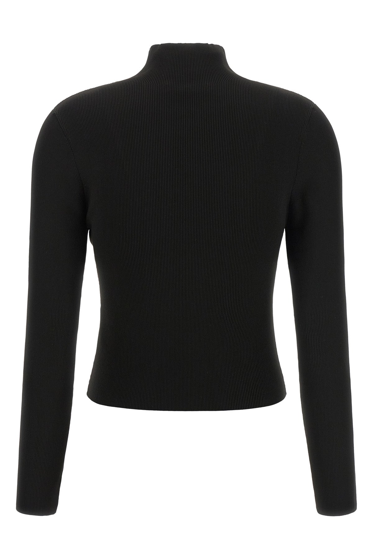 the alexander wang turtleneck sweater defines a tight and sculptural fit