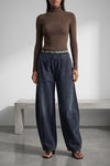 the alexander wang long-sleeved turtleneck shirt redefines contemporary minimali