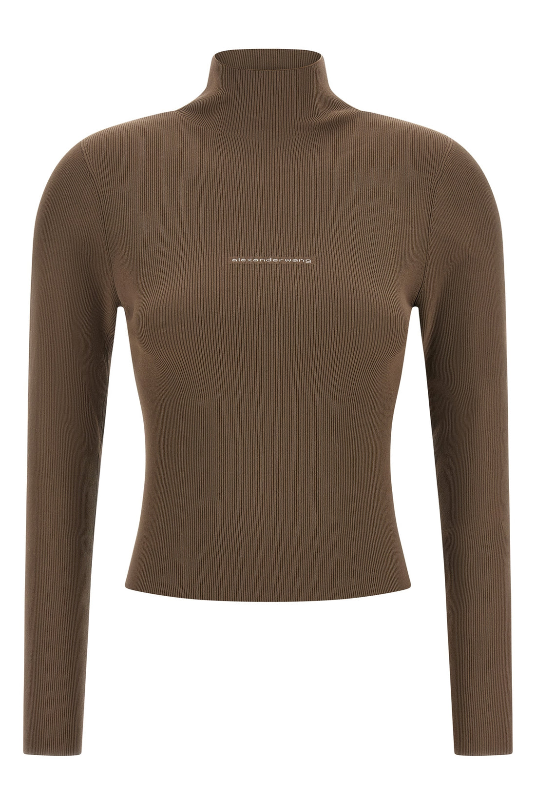ALEXANDER WANG L the alexander wang long-sleeved turtleneck shirt redefines contemporary minimali