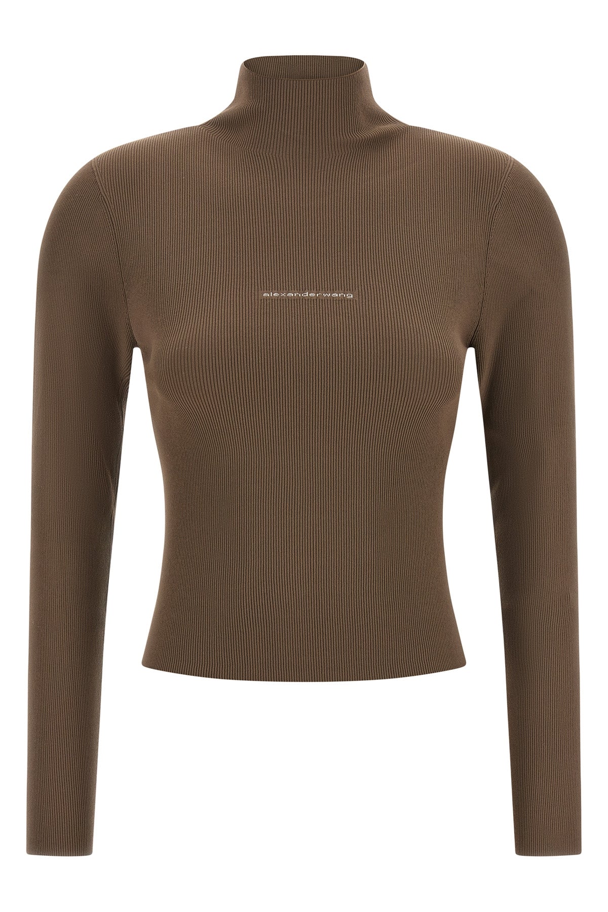 the alexander wang long-sleeved turtleneck shirt redefines contemporary minimali