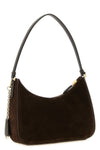the prada re-edition 2005 mini shoulder bag reinterprets an archival silhouett